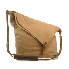 Mens Canvas Rustic Courier Bag Side Bag Messenger Bag Camera Shoulder Bag for Men