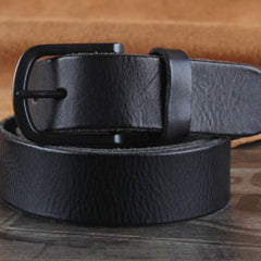 Genuine Leather Punk Rock Biker Trucker Mens Belt Men Black Coffee Belt for Men