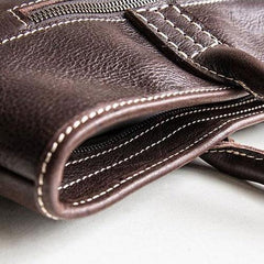 Genuine Leather Mens Briefcase Messenger Bag Laptop Bag Shoulder Bag for men