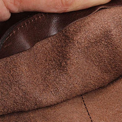 Genuine Leather Mens Cool Slim Leather Wallet Men Small Wallets Bifold for Men - imessengerbags