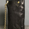 Handmade Leather Biker Wallet Trifold Folding Mens Cool Chain Wallet Trucker Wallet with Chain - imessengerbags