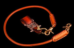 Leather biker trucker Tibetan Keychain wallet Chain for chain wallet biker wallet trucker wallet - imessengerbags
