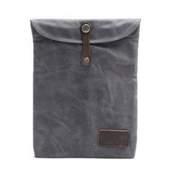 Cool Waxed Canvas Mens iPad Case iPad Air Case 10 inch for Men