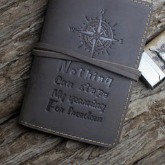 Handmade Leather Mens Cool Short Wallet Passport Card Holder Small Card Slim Wallets for Men - imessengerbags