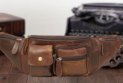 Leather Belt Bag Mens Fanny Back Waist Bag Fanny Bags For Men
