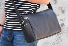 Cool Mens Leather Messenger Bag Crossbody Bag Travel Messenger Bags For Men