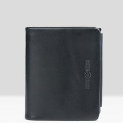 Handmade Mens Cool billfold Leather Wallet Men Small Wallets Trifold for Men - imessengerbags