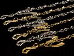 Brass Silver biker Tibetan wallet Chains for chain wallet biker wallet trucker wallet