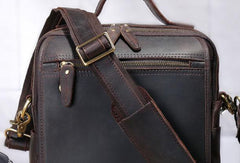 VINTAGE LEATHER MENS Camera Bag Small Cool SHOULDER BAG HANDBAG FOR MEN