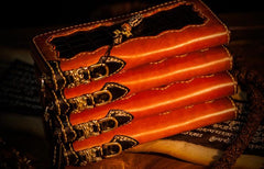 Handmade Leather Mens Chain Biker Wallet Cool Leather Wallet Long Clutch Wallets for Men - imessengerbags