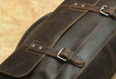 Black Cool Leather Messenger Bag Handbag Shoulder Bag For Men - imessengerbags