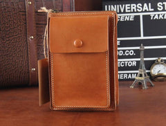 Leather Belt Pouch Mens Small Cases Waist Bag Hip Pack Belt Bag Fanny Pack Bumbag for Men - imessengerbags
