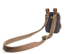 Canvas Belt Pouch Mens Waist Bag Hip Pack Belt Bag Fanny Pack Bumbag for Men