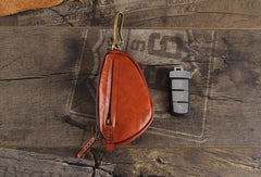 Genuine Leather Mens Cool Key Wallet Car Key Change Coin Holder Car Key Case for Men - imessengerbags
