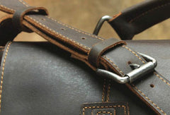 Black Cool Leather Messenger Bag Handbag Shoulder Bag For Men - imessengerbags