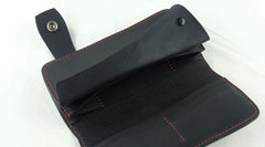 Handmade Leather Biker Wallet Mens Cool Chain Wallet Trucker Wallet with Chain - imessengerbags