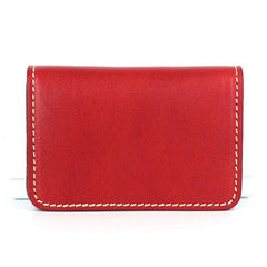 Cool Leather Mens Card Wallet Front Pocket Wallets Small Change Wallet for Men
