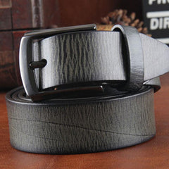 Genuine Leather Punk Rock Biker Trucker Mens Belt Men Black Coffee Belt for Men