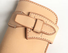 Handmade Leather Biker Wallet Mens Cool Chain Wallet Trucker Wallet with Chain - imessengerbags