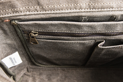 Canvas Mens Cool Small Messenger Bag iPad Bag Chest Bag Bike Bag Cycling Bag for men - imessengerbags