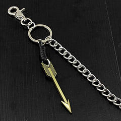 Arrow Charm Silver Punk Pants Chain Fashion Wallet Chain Biker Wallet Chain For Men - imessengerbags