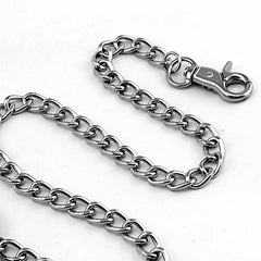 Arrow Charm Silver Punk Pants Chain Fashion Wallet Chain Biker Wallet Chain For Men - imessengerbags