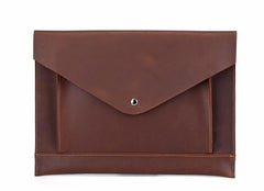 BLACK and BROWN MENS LEATHER SLIM CLUTCH PURSE BAG CLUTCH BAG FOR MEN - imessengerbags