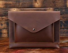 BLACK and BROWN MENS LEATHER SLIM CLUTCH PURSE BAG CLUTCH BAG FOR MEN - imessengerbags