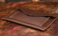 BLACK and BROWN MENS LEATHER SLIM CLUTCH PURSE BAG CLUTCH BAG FOR MEN - imessengerbags