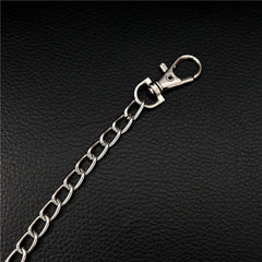Badass Hip Hop Mens Stainless Steel Long Pants Chain Jean Wallet Chain For Men - imessengerbags