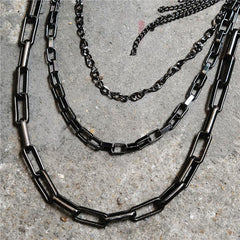 Badass Men's Triple Long Wallet Chain Pants Chain Trendy Biker Wallet Chain For Men - imessengerbags