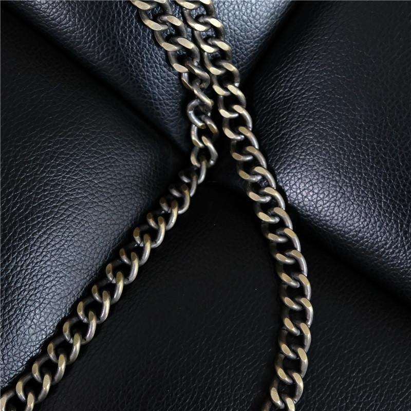 Badass Double Silver Wallet Chain Long Biker Wallet Chain Punk Pants C –  iChainWallets