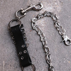 Badass Punk Bullet Mens Pants Chain Long Wallet Chain Fashion  Key Chain For Men - imessengerbags