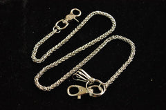 Cool Silver Punk Mens Key Chain Pants Chain Long Wallet Chain For Men - imessengerbags