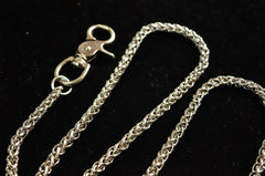 Cool Silver Punk Mens Key Chain Pants Chain Long Wallet Chain For Men