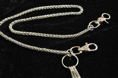 Cool Silver Punk Mens Key Chain Pants Chain Long Wallet Chain For Men - imessengerbags