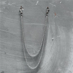 Badass Punk Mens WOmens Double Pants Chain Jeans Chain Jean Chain Wallet CHain For Men - imessengerbags