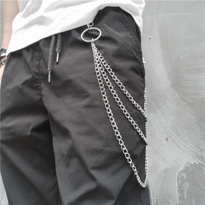 Badass Stainless Steel Mens Double Layer Pants Chain Long Wallet Chain –  iChainWallets