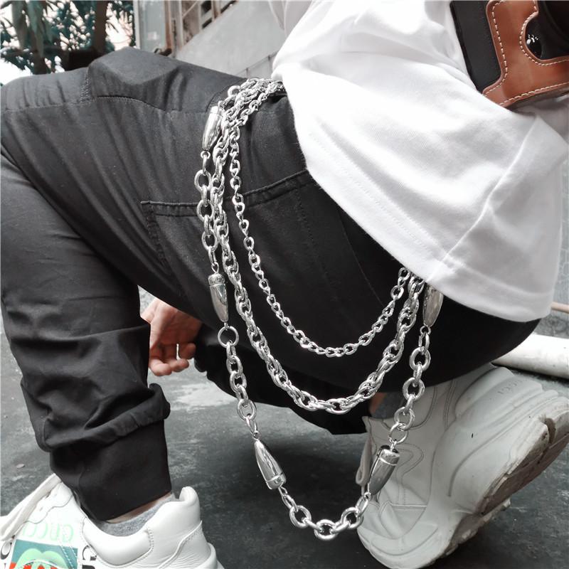 Cool Punk Mens Tri Pants Chain wallet Chain Biker Wallet Chain Jeans C –  imessengerbags