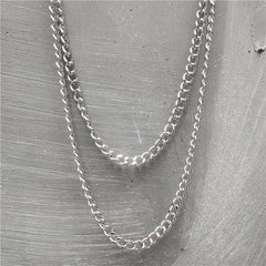 Badass Punk Mens Long Two Layer Pants Chain Long Wallet Chain For Men - imessengerbags