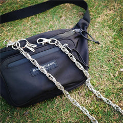 Badass Fashion Mens Long Stainless steel Key Chain Pants Chain Wallet Chain For Men - imessengerbags