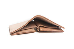 Beige Leather Mens Vertical billfold Wallet Front Pocket Wallet Bifold Handmade Small Wallets For Men - imessengerbags