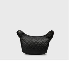 The back of Mens Leather Fanny Pack 