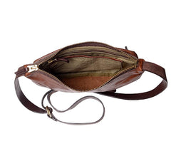 Cool Black Wrinkled Leather Men Postman Bag Side Bag Coffee Messenger Bag Courier Bag For Men - imessengerbags