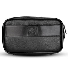 Black Leather Tobacco Pipe Rollup Bags, Pipe Pouch, The Pipe Smoker's Full Set Gift for Him