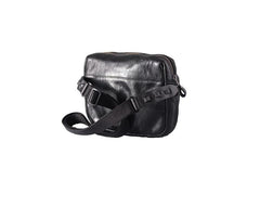 Fashion Simple Black Small Leather Men Side Bag Tan Messenger Bag Courier Bag For Men - imessengerbags