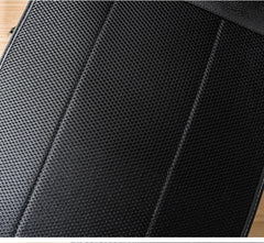 Black Fashion Mens Leather 15-inch Computer Backpacks Business Travel Backpacks College Backpack for men - imessengerbags