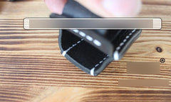 Mens Black Leather Armor Zippo Lighter Cases Handmade Tan Zippo Lighter Holder with Belt Loop - imessengerbags