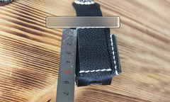 Mens Black Leather Armor Zippo Lighter Cases Handmade Tan Zippo Lighter Holder with Belt Loop