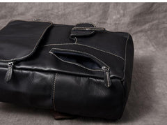 Black Leather Mens 14